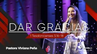 Embedded thumbnail for Dar gracias - Viviana Peña 